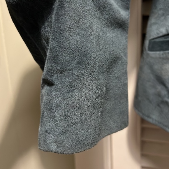 Vintage suede blazer - Picture 6 of 7